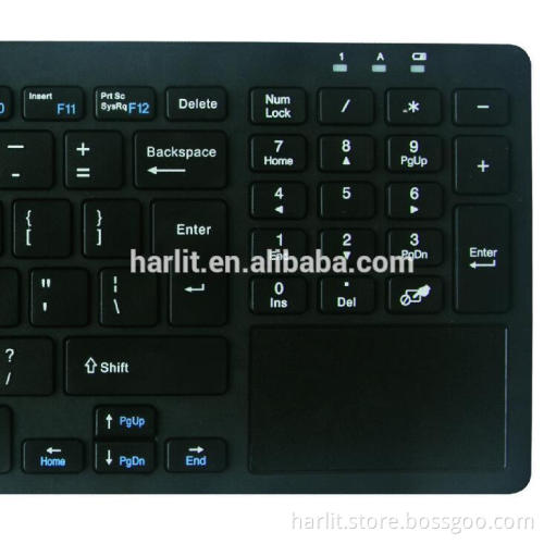 Laptop Computer Wired USB Keyboard With Toucpad Mouse And Number Keys Standard Wired USB Keyboard With Toucpad And Number Keys